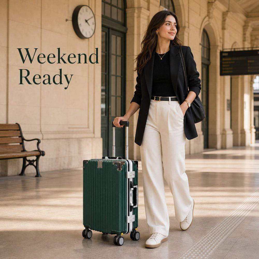 Aluminum Frame Carry On Luggage - Maleta de mano aprobada por aerolíneas,