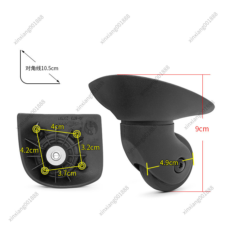 Silent Replacement Luggage Wheels - Repuestos para Equipaje Samsonite V22, Rueda