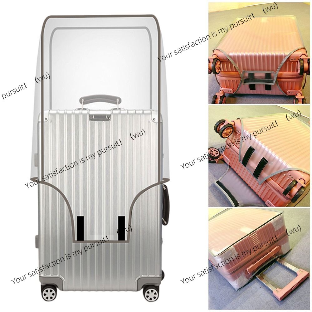 Luggage Protective Cover Transparent - Cubierta protectora impermeable transparente del equipaje
