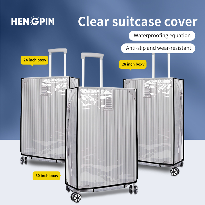 Luggage Protective Cover Transparent - Cubierta protectora de equipaje transparente, cubierta