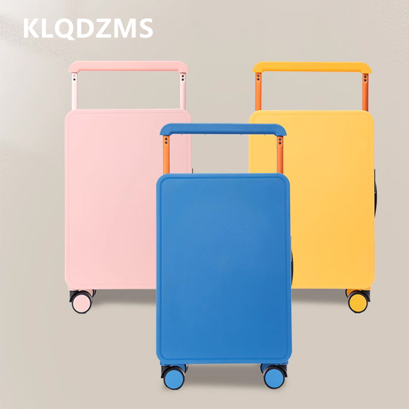 Spinner Wheel Rolling Suitcase 20 Inch - KLQDZMS equipaje ABS + caja de