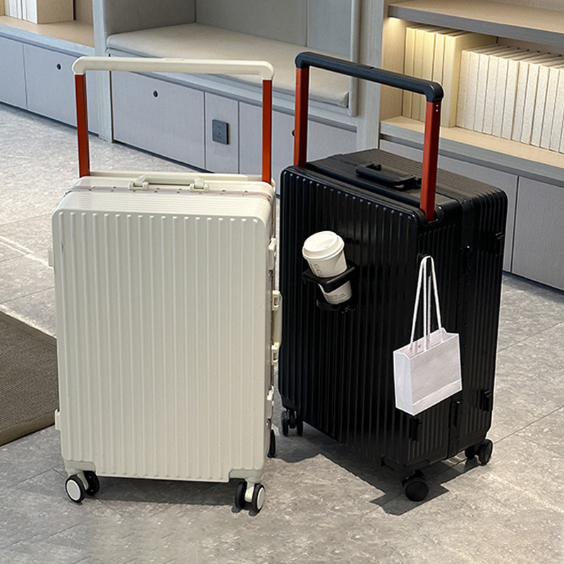 Spinner Wheel Rolling Suitcase 20 Inch - Nueva maleta con asa ancha con