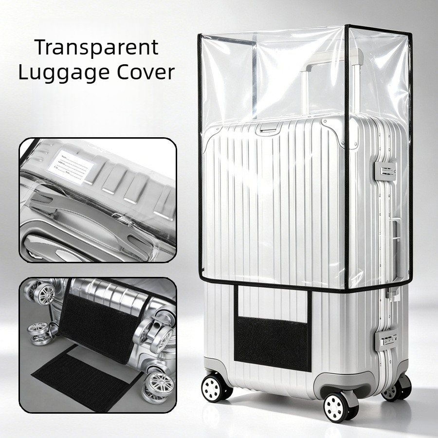 Luggage Protective Cover Transparent - Funda Transparente de PVC para Equipaje