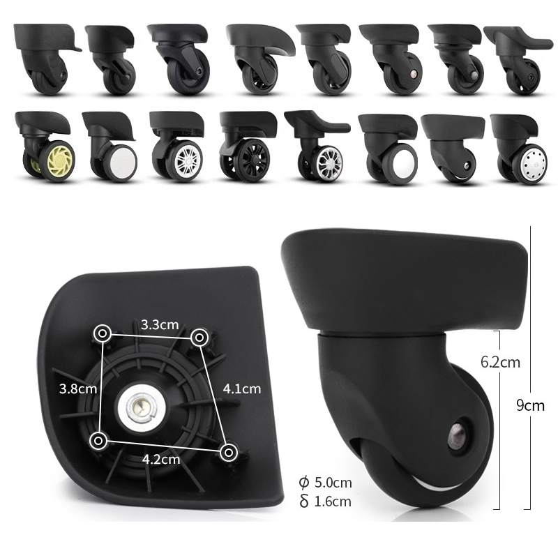 Silent Replacement Luggage Wheels - Ruedas de equipaje para accesorios Samsonite,