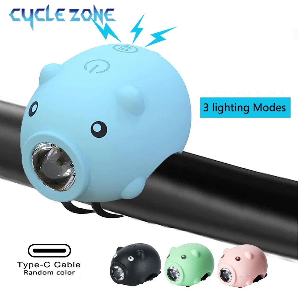 Kids Ride On Suitcase Scooter - Luz delantera para bicicleta con forma