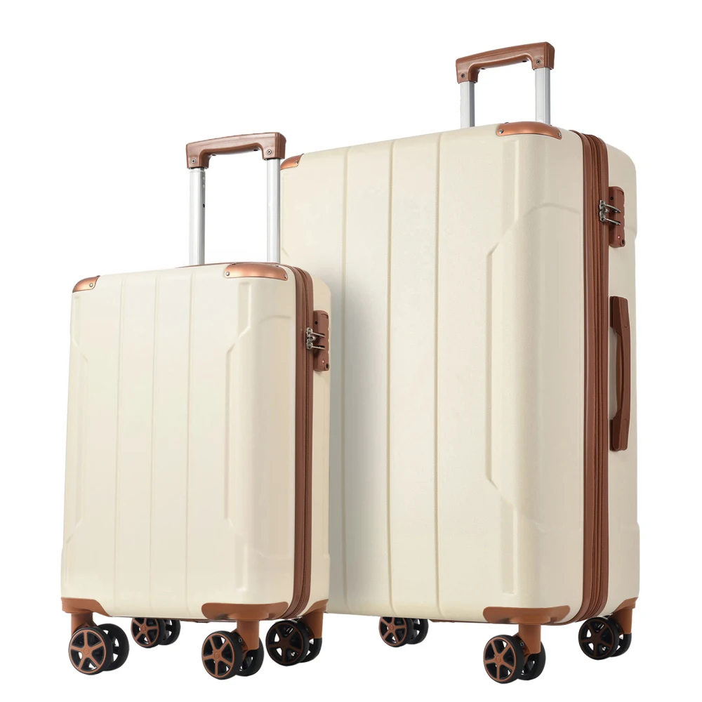 Expandable Hard Shell Luggage Set - Juego de Maletas Rígidas de ABS
