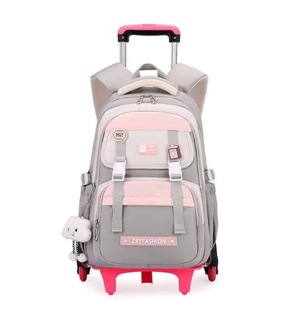 Foldable Rolling Luggage Bag - Mochila con ruedas para viaje para