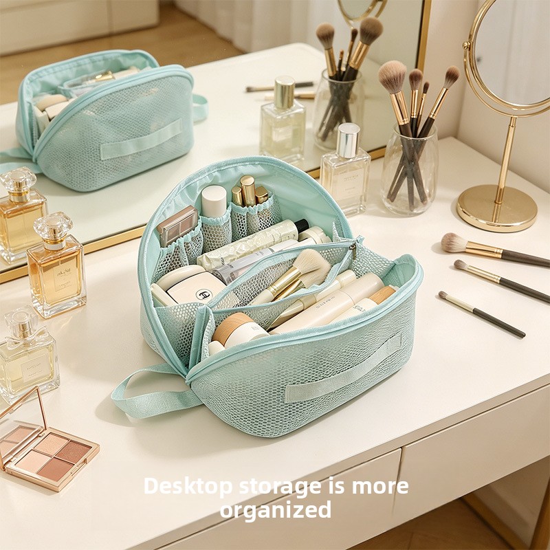 Cosmetic Bags - Nueva Bolsa de Cosméticos de Malla,