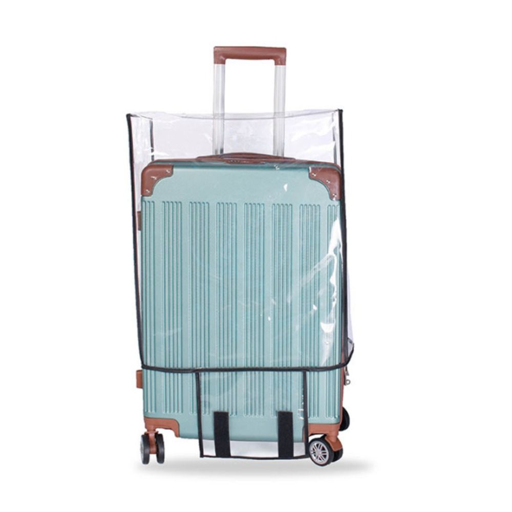 Waterproof Suitcase Cover Protector - Funda de PVC transparente para equipaje,