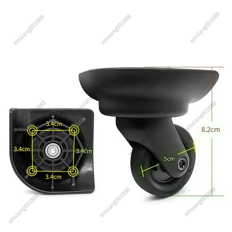 Ruedas de Repuesto para Equipa - Silent Replacement Luggage Wheels reseña y precio