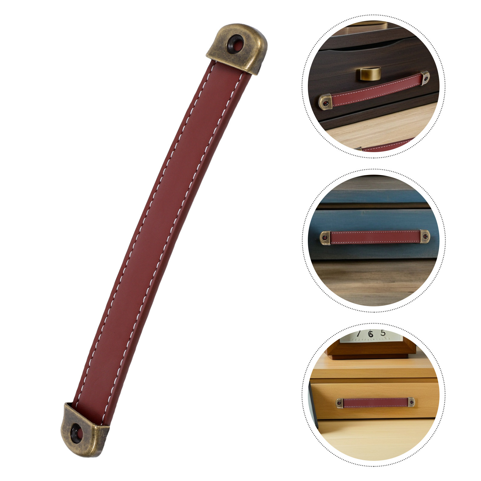 2 Piezas de Tiradores de PU Es - Retro Vintage Trunk Suitcase reseña y precio