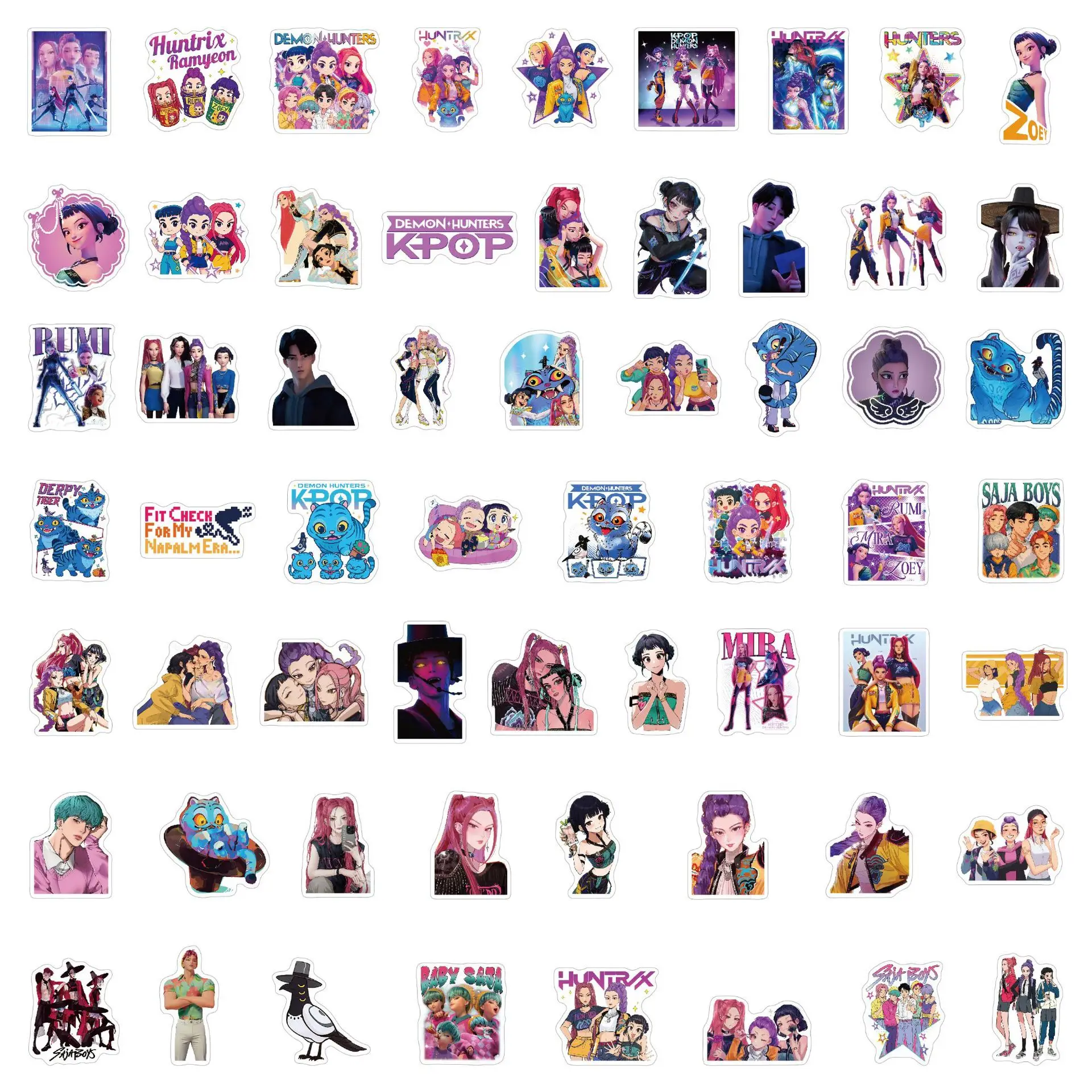60 pegatinas de anime con las  - Luggage reseña y precio