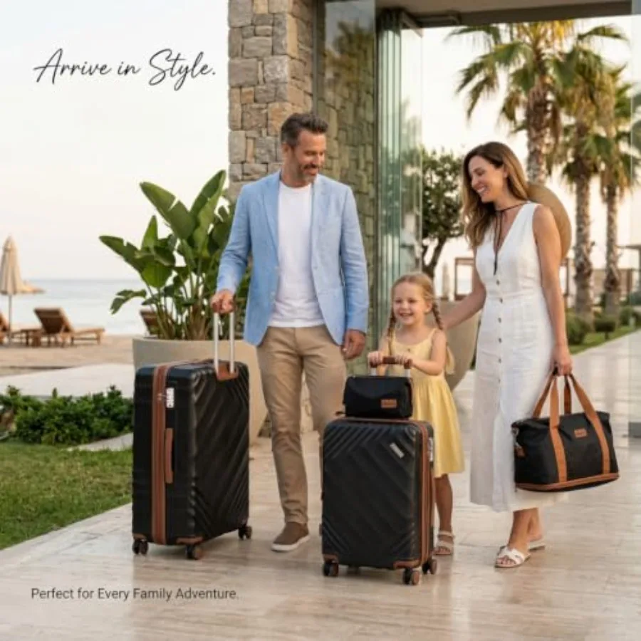 Juego de maletas rígidas expan - Expandable Hard Shell Luggage Set reseña y precio