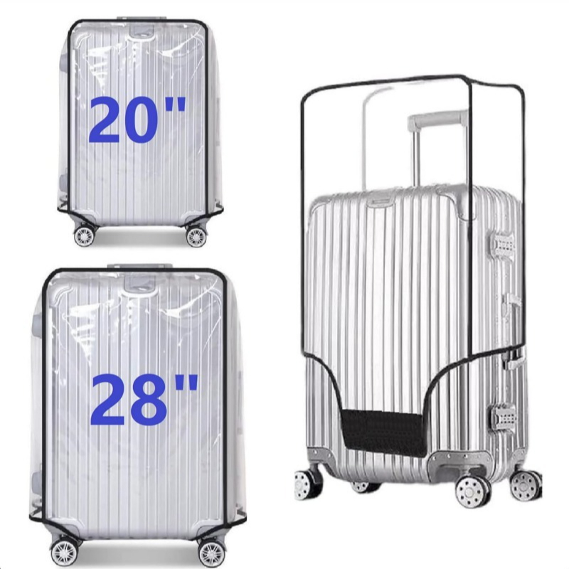 Cubierta antipolvo para maleta - Luggage Protective Cover Transparent reseña y precio