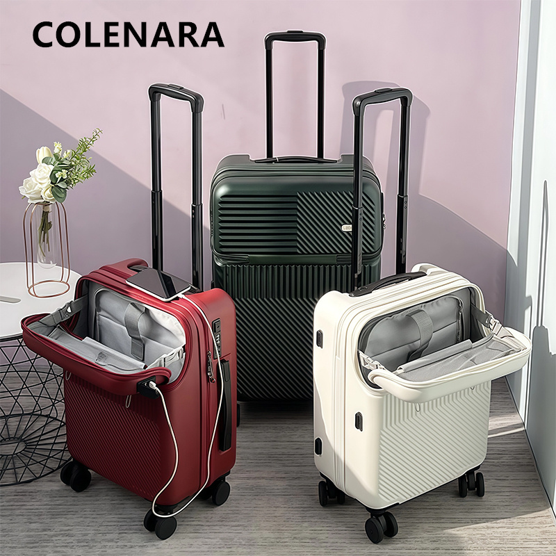Maleta de Viaje COLENARA con C - Front Opening Laptop Luggage 24 Inch reseña y precio