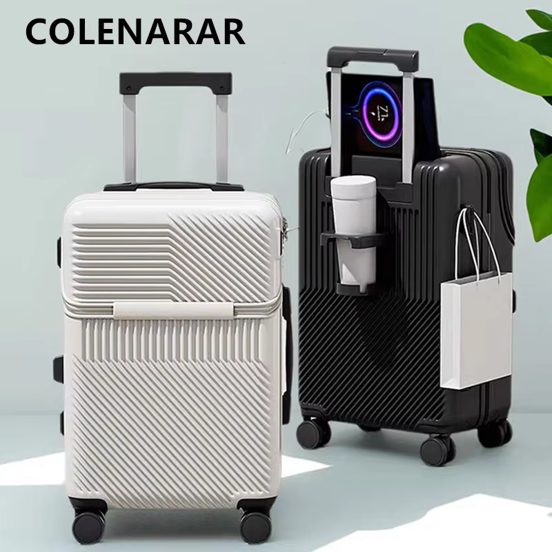 Maleta de Viaje COLENARA con C - Front Opening Laptop Luggage 24 Inch reseña y precio