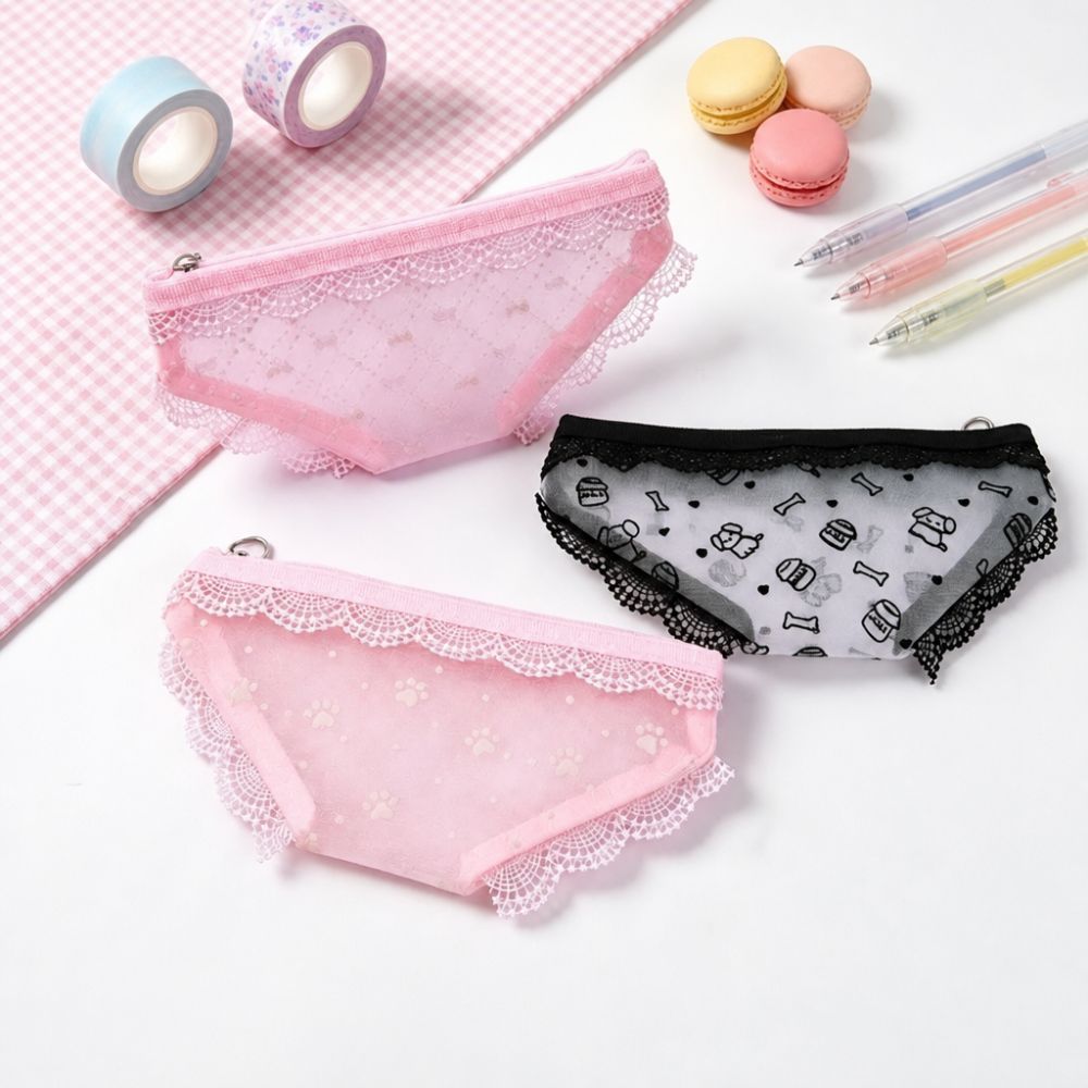 Práctico neceser de encaje con - Cosmetic Bags reseña y precio