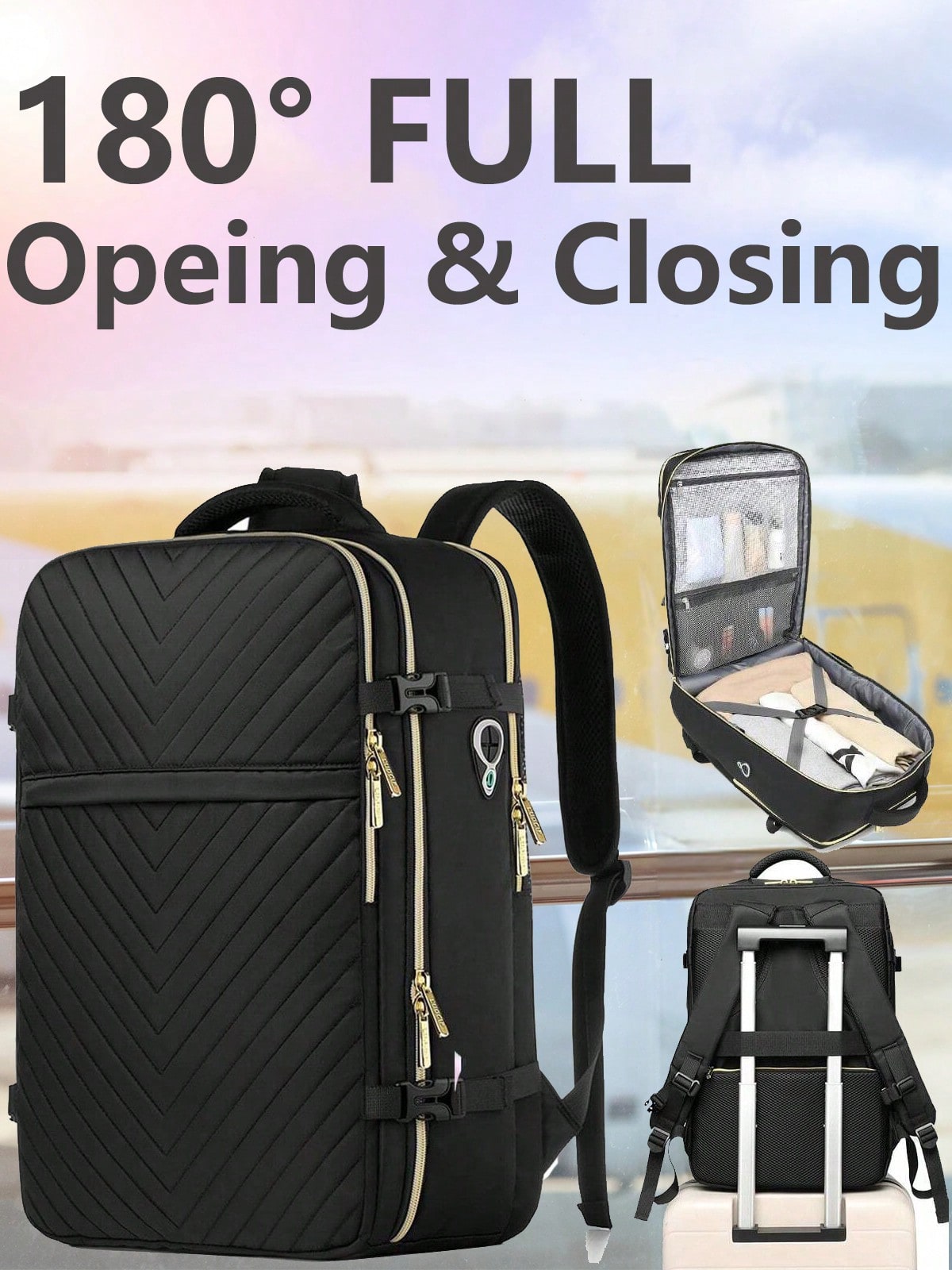 Mochila de viaje grande, aprob - Luggage reseña y precio