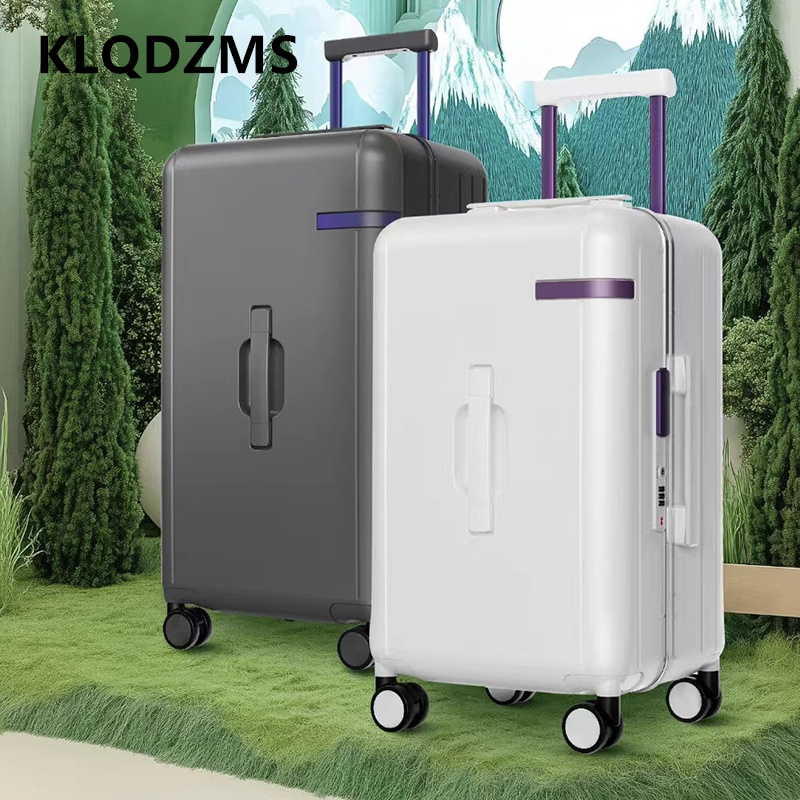 KLQDZMS Maleta de gran capacid - Spinner Wheel Rolling Suitcase 20 Inch reseña y precio