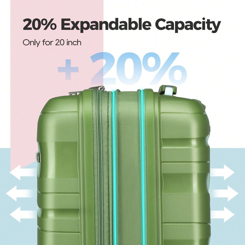 Juego de 3 Maletas Rígidas, Ma - Expandable Hard Shell Luggage Set reseña y precio
