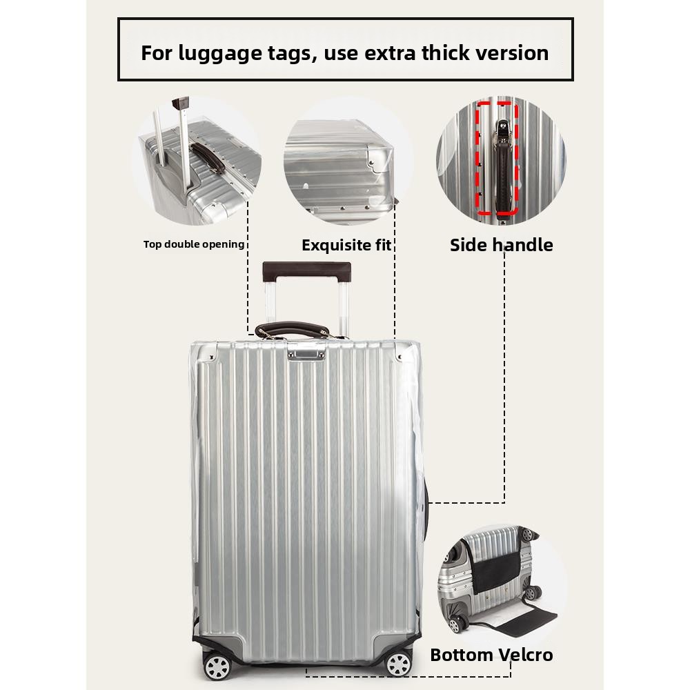 Funda Protectora Transparente  - Luggage Protective Cover Transparent reseña y precio