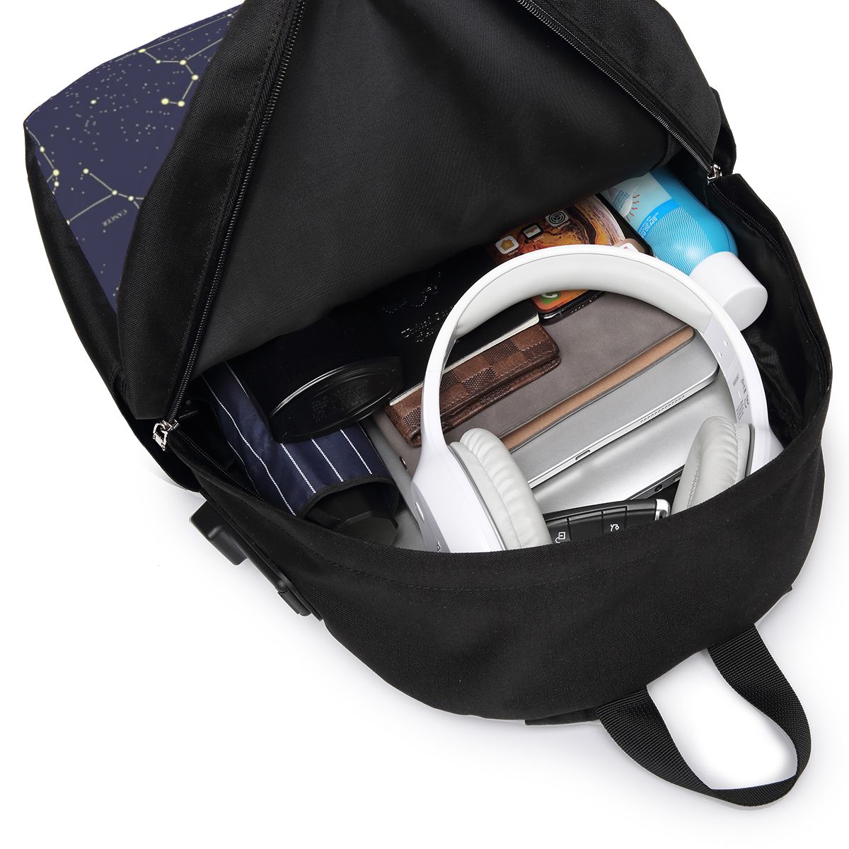 Mochila con estampado de cielo - Travel Bags reseña y precio