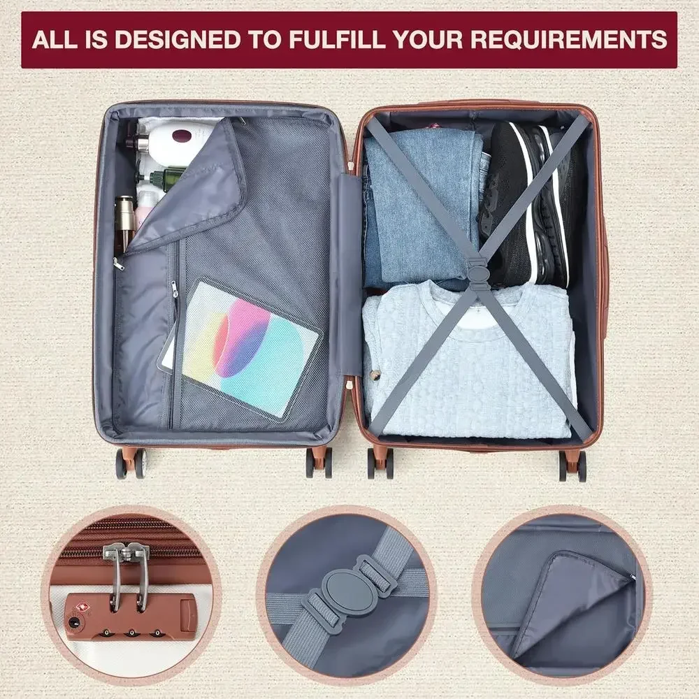 Juego de Maletas Rígidas Expan - Expandable Hard Shell Luggage Set reseña y precio