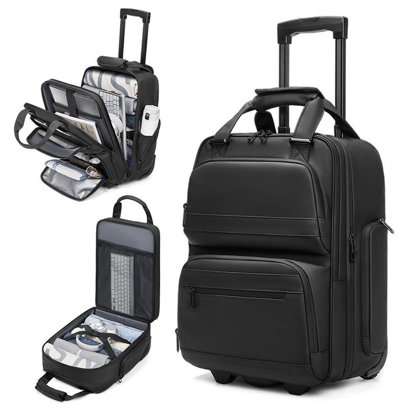 Mochilas de Viaje con Ruedas p - Foldable Rolling Luggage Bag reseña y precio