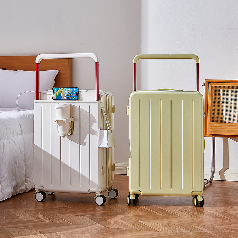 Maleta de viaje con asa ancha  - Spinner Wheel Rolling Suitcase 20 Inch reseña y precio