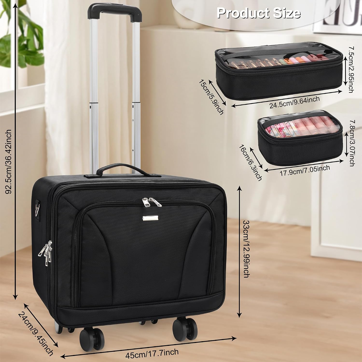 Maleta de Maquillaje Extra Gra - Travel Bags reseña y precio