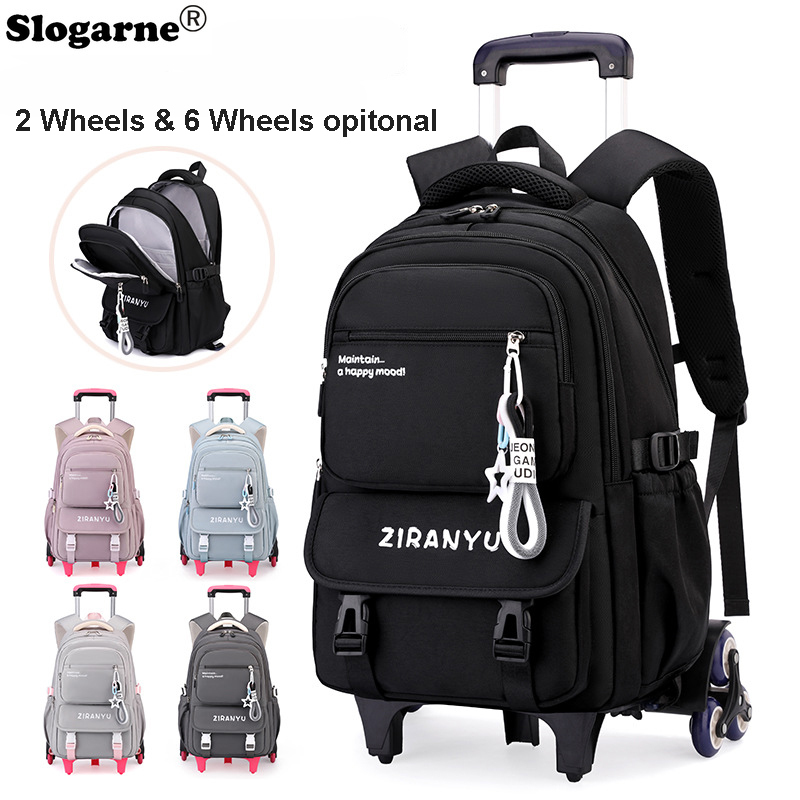 Mochila con Ruedas para Estudi - Foldable Rolling Luggage Bag reseña y precio