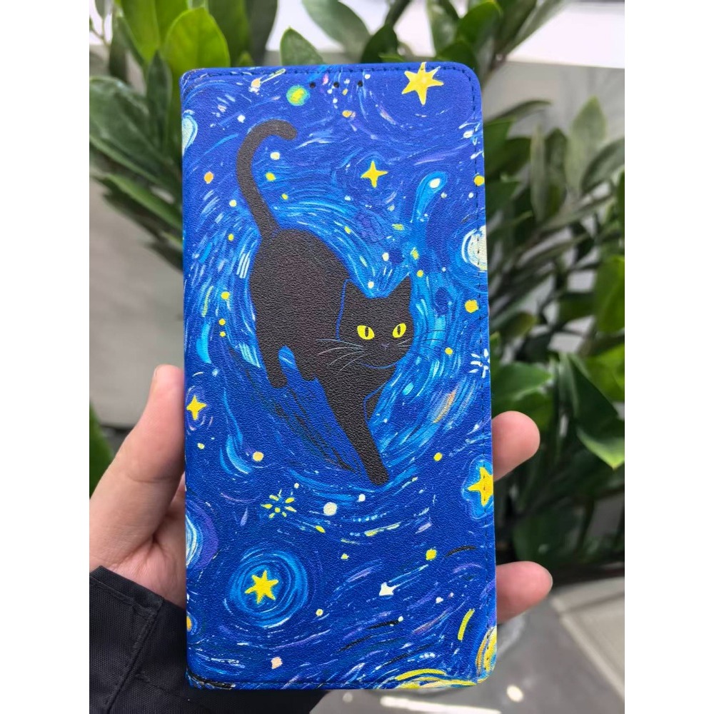 Funda de cuero con tapa magnét - Wallets reseña y precio