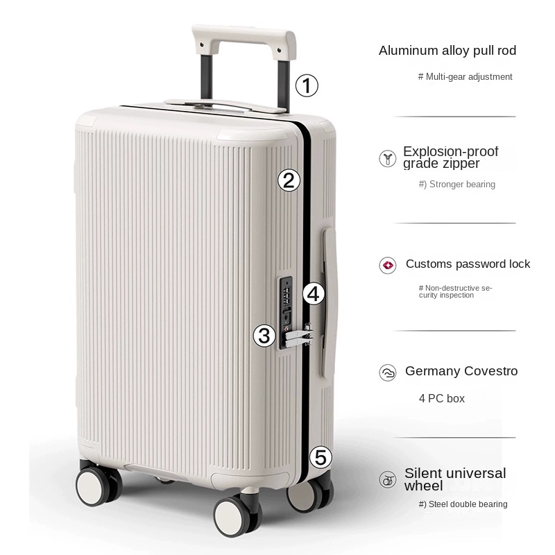 Maleta con ruedas de 20 pulgad - Cabin Size Lightweight Travel Trolley reseña y precio