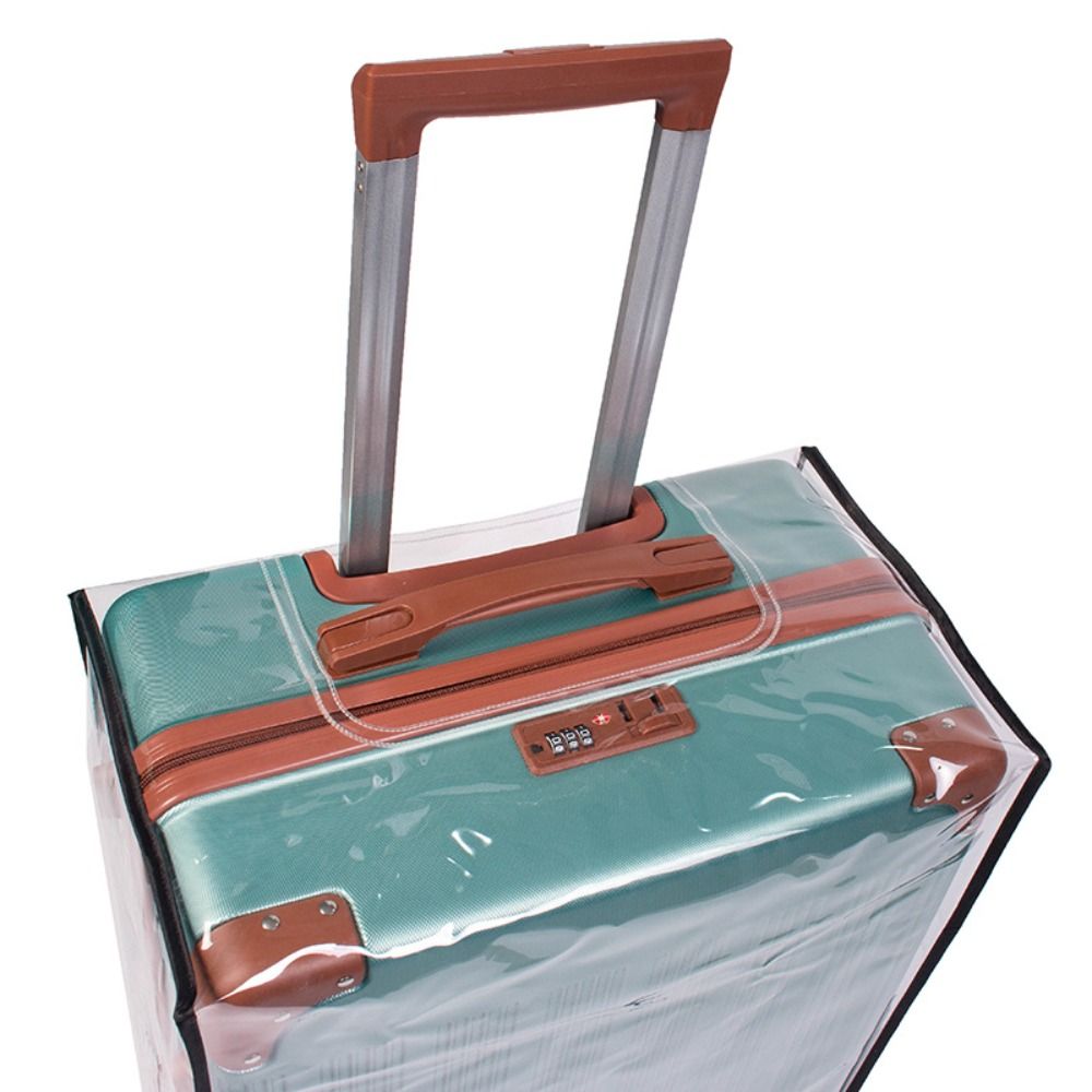 Funda de PVC transparente para - Waterproof Suitcase Cover Protector reseña y precio