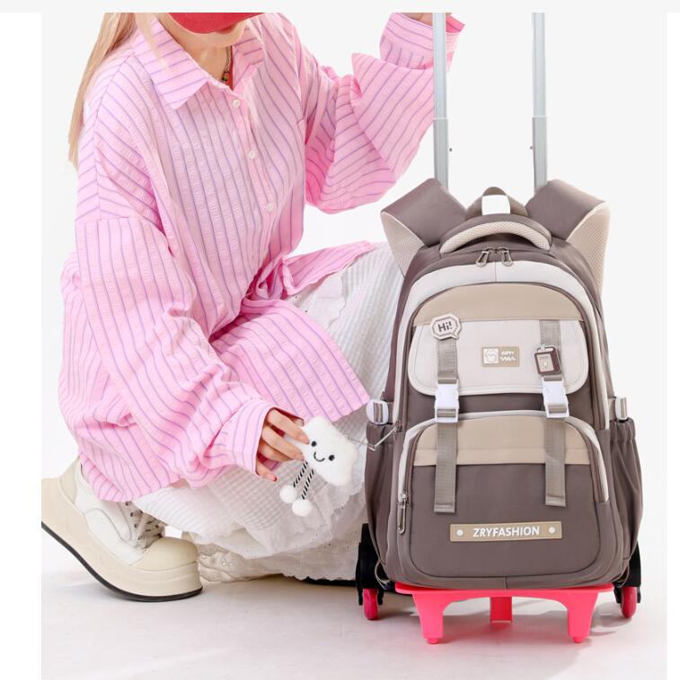 Mochila con ruedas para viaje  - Foldable Rolling Luggage Bag reseña y precio