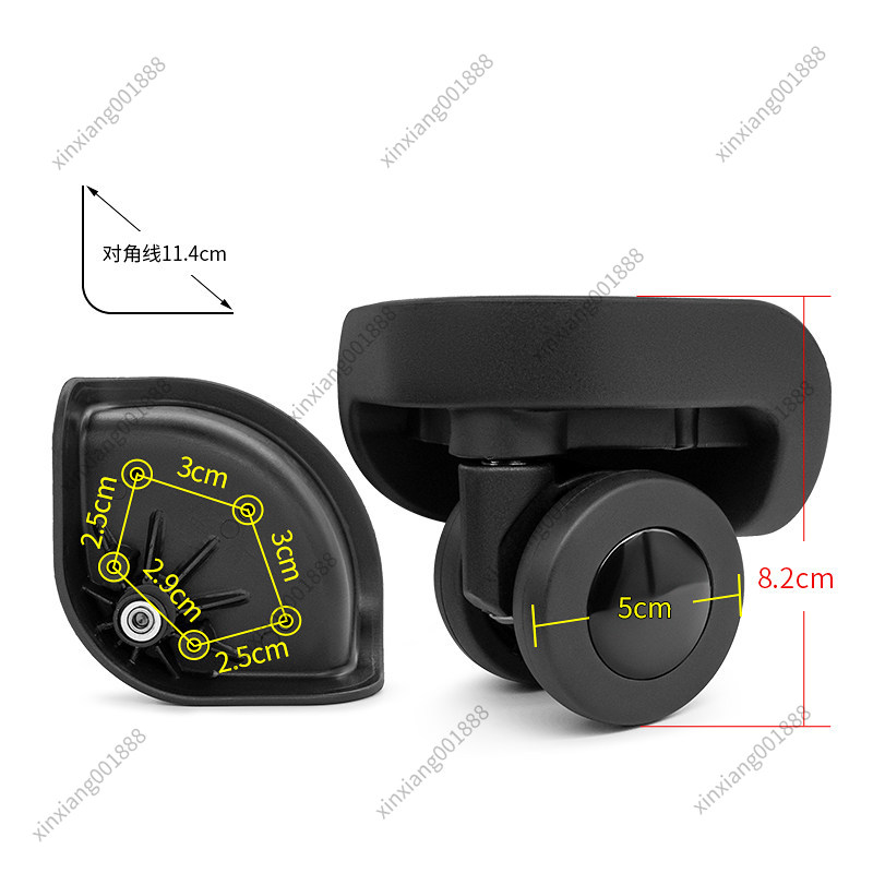 Ruedas de Repuesto Silenciosas - Silent Replacement Luggage Wheels reseña y precio