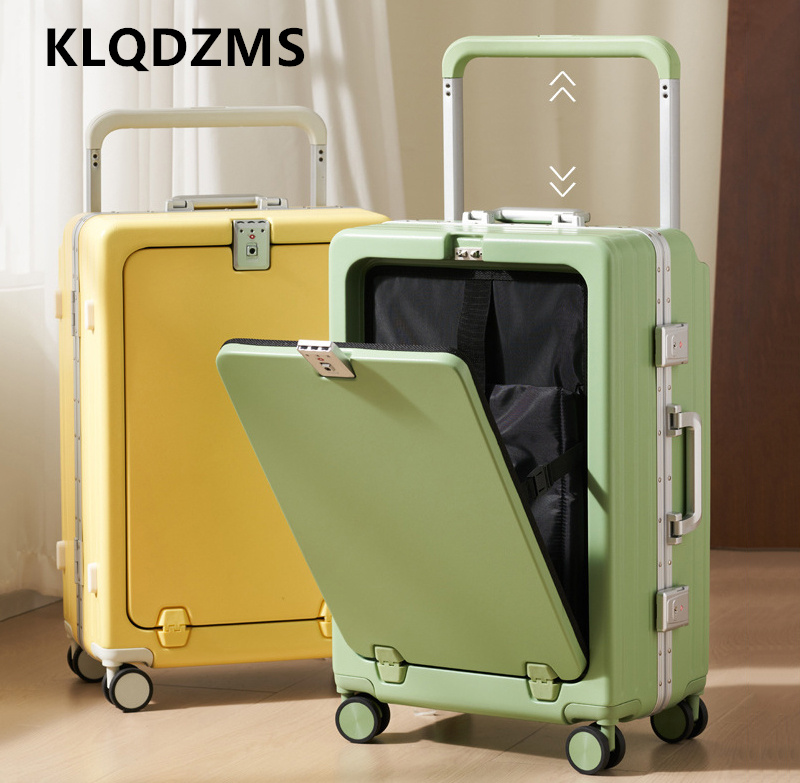 KLQDZMS Maleta de alta calidad - Front Opening Laptop Luggage 24 Inch reseña y precio