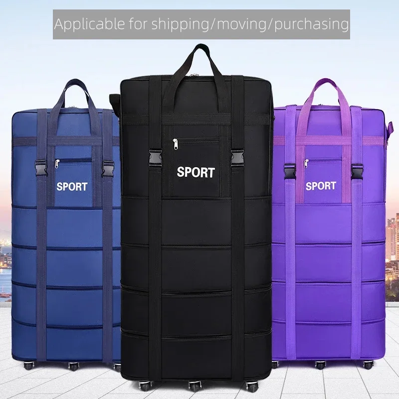 Bolsa Oxford a cuadros para ae - Foldable Rolling Luggage Bag reseña y precio